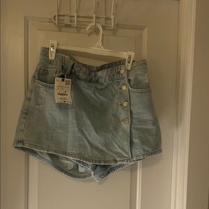 NWT Zara denim skirt